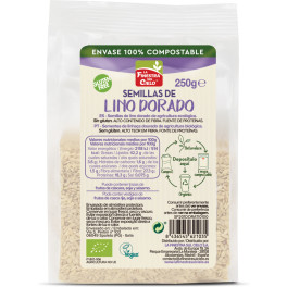 La Finestra Sul Cielo Semillas De Lino Dorado Bio 100% Compostable