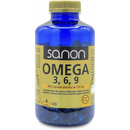 Sanon Omega 369 De 720 Mg 360 Cápsulas Unisex