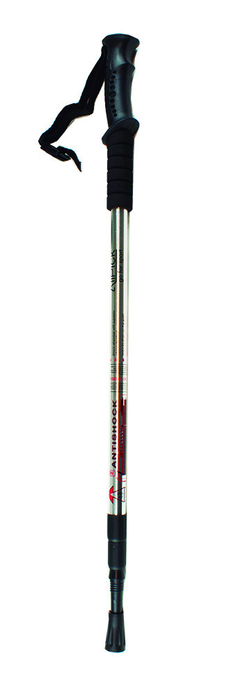 Atipick Baston Senderismo Aluminio 65-135 Cm Plata Atipick Baston Senderismo Aluminio 65-135 Cm Plata