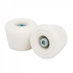Atipick Juego 2 Frenos De Silicona Para Patín Bota Blanca Atipick Juego 2 Frenos De Silicona Para Patín Bota Blanca
