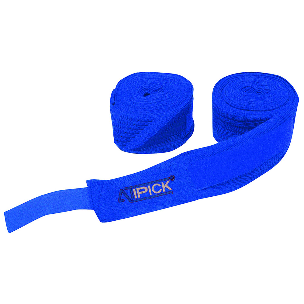 Atipick Par Vendas Algodón Para Boxeo 5m X 5 Cm. Azul Atipick Par Vendas Algodón Para Boxeo 5m X 5 Cm. Azul