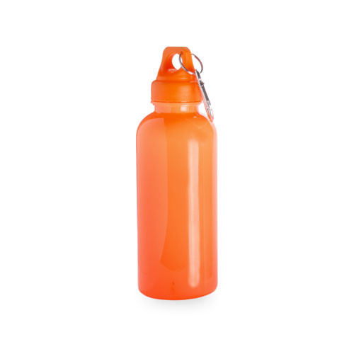 Atipick Bidón Plástico 600 Ml Con Mosquetón Naranja Atipick Bidón Plástico 600 Ml Con Mosquetón Naranja