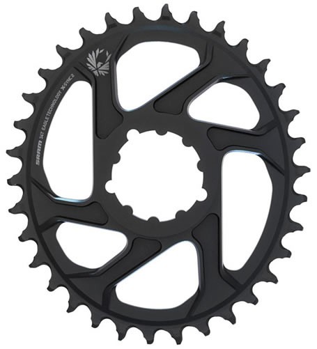 Sram Plato X-Sync Eagle Oval 34D Dm 6º Negro Sram Plato X-Sync Eagle Oval 34D Dm 6º Negro