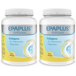 Epaplus Colageno + Hialuronico + Magnesio 2 botes x 332 gr Epaplus Colageno + Hialuronico + Magnesio 2 botes x 332 gr