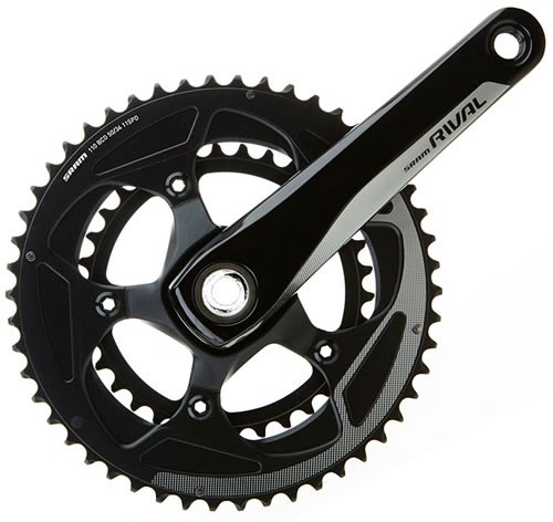 Sram Biela Rival22 Yaw 175 50-34 Gxp Negro 110 Bcd Sram Biela Rival22 Yaw 175 50-34 Gxp Negro 110 Bcd