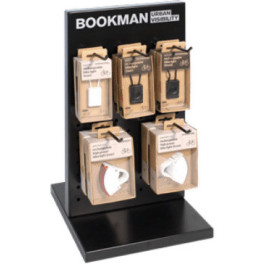Bookman Stand 24x24x44 Cm 12 Piezas