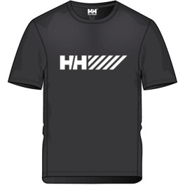 Helly Hansen Camiseta Lifa Tech Graphic Tshirt Black