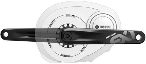 Sram Biela Ex1 Isis M15 175 Negro Sram Biela Ex1 Isis M15 175 Negro