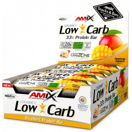 Amix Low-Carb 33% Protein Bar - Barrita Proteica 15 barritas x 60 gr