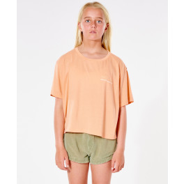 Rip Curl Camiseta Made For Waves Tee - Girl Coral