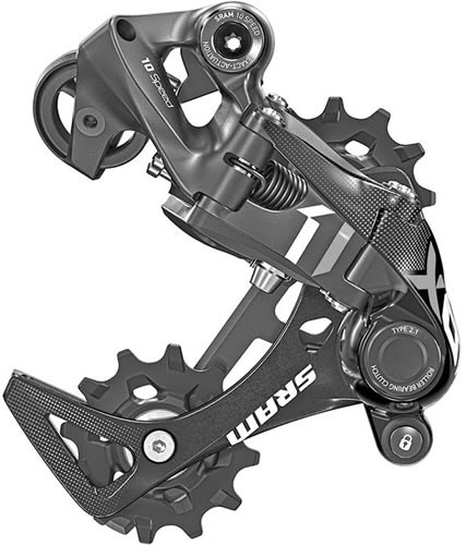Sram Cambio X01Dh 10V Type 2.1 C. Corta Negro Sram Cambio X01Dh 10V Type 2.1 C. Corta Negro