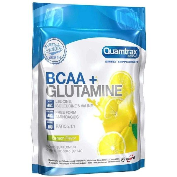 Quamtrax Direct BCAA + Glutamina 500 Gr
