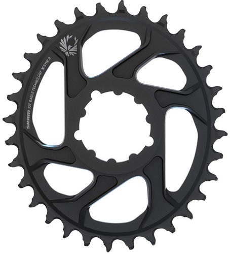 Sram Plato X-Sync Eagle Oval 32D Dm 3º Boost Negro Sram Plato X-Sync Eagle Oval 32D Dm 3º Boost Negro
