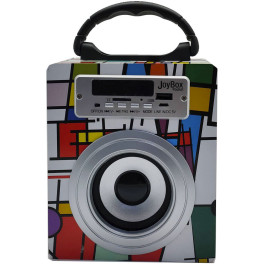 Biwond Wonderful Experience Biwond Joybox Pocket Altavoz 5w (bluetooth Aux Radio Fm Microsd Usb Pantalla Led) - Picasso