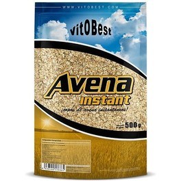 VitOBest Copos de Avena Instant 500 gr 100% Integrales / Ideales para Alimentación Saludable