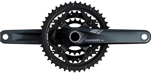 Sram Biela X5 Gxp 9V 175 Black 44/32/22 New Sram Biela X5 Gxp 9V 175 Black 44/32/22 New