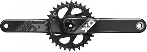 Sram Biela X01 Eagle Dub 175 Black Dm 32D Sram Biela X01 Eagle Dub 175 Black Dm 32D