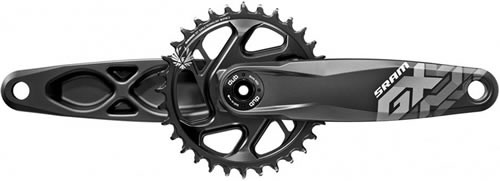 Sram Biela Gx Eagle Dub Fat4 165 Blk Dm 30T Sram Biela Gx Eagle Dub Fat4 165 Blk Dm 30T