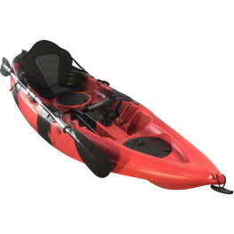 Cambridge Kayaks Kayak De Pesca Rojo/ Negro