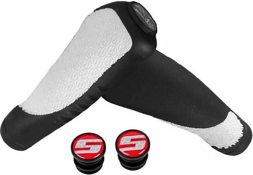 Sram Puño Comfort Grips Blk/Wht 133Mm Sram Puño Comfort Grips Blk/Wht 133Mm