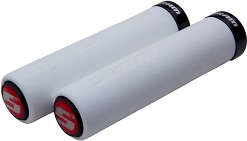 Sram Puño Locking Grip Foam Wht 129Mm Sing Blk Clmp Sram Puño Locking Grip Foam Wht 129Mm Sing Blk Clmp