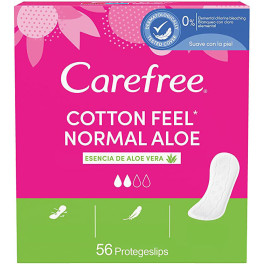 Carefree Normal Aloe Protector Cotton 56 U Unisex