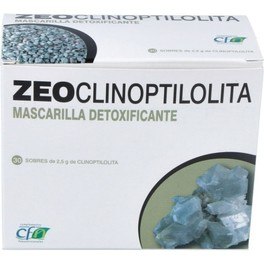 Cfn Zeoclinoptilolita 30 Sob 2,5 G - Mascarilla Detoxificante
