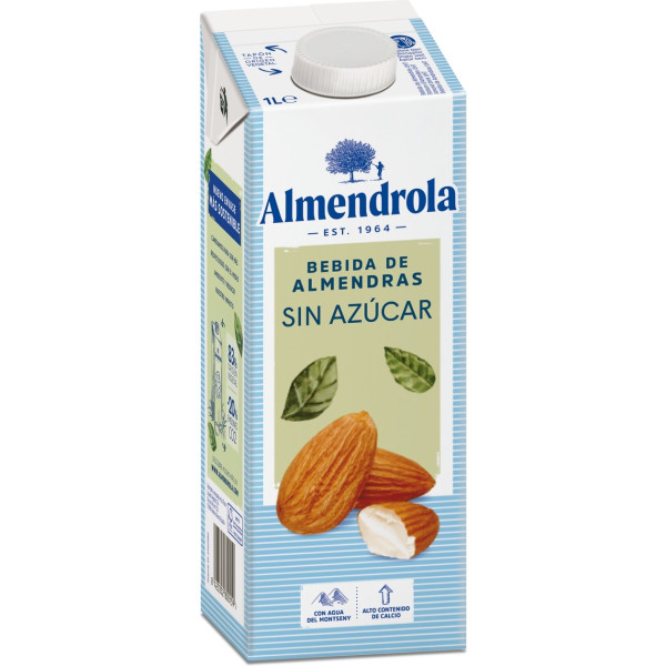 Almendrola Bebida De Almendras (sin Azúcar) 1 L
