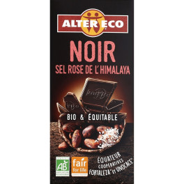 Altereco Chocolate Con Sal Rosa Del Himalaya Bio 100 G