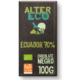 Altereco Chocolate Negro Ecuador 70% Bio 100 G