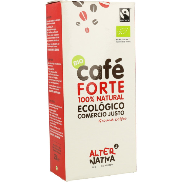 Alternativa 3 Café Forte Molido Comercio Justo 250 G