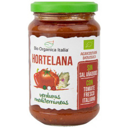 Bio Organica Italia Salsa De Tomate Hortelana Con Verduras Mediterráneas 325 Ml