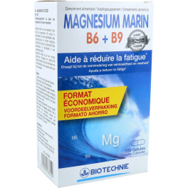 Biotechnie Magnesio Marino B6 + B9 + Calcio 100 Caps