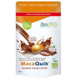Biotona Macaquik Instant Cacao Drink Bio 200 G