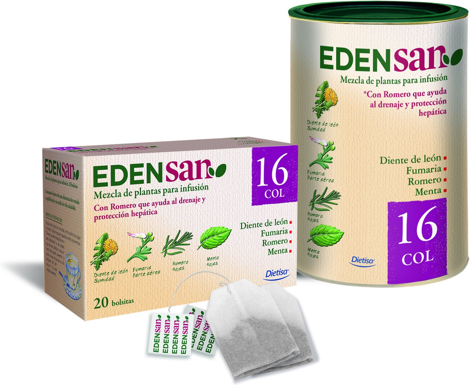 Dietisa Edensan 16 Col 20 Filtros Dietisa Edensan 16 Col 20 Filtros