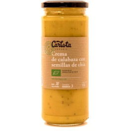 Carlota Organic Crema De Calabaza Con Semillas De Chía 450 G