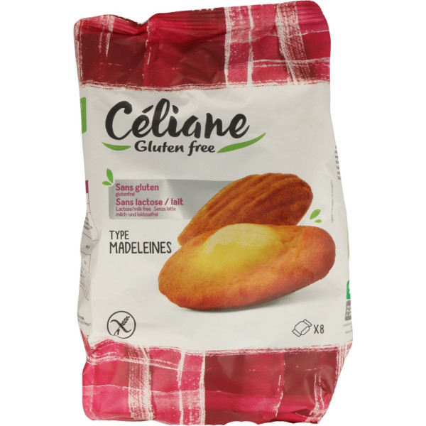 Celiane Gluten Free Madeleines (x8) 8 Unidades