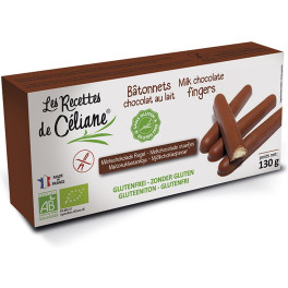 Celiane Gluten Free Palitos De Chocolate Con Leche 130 G