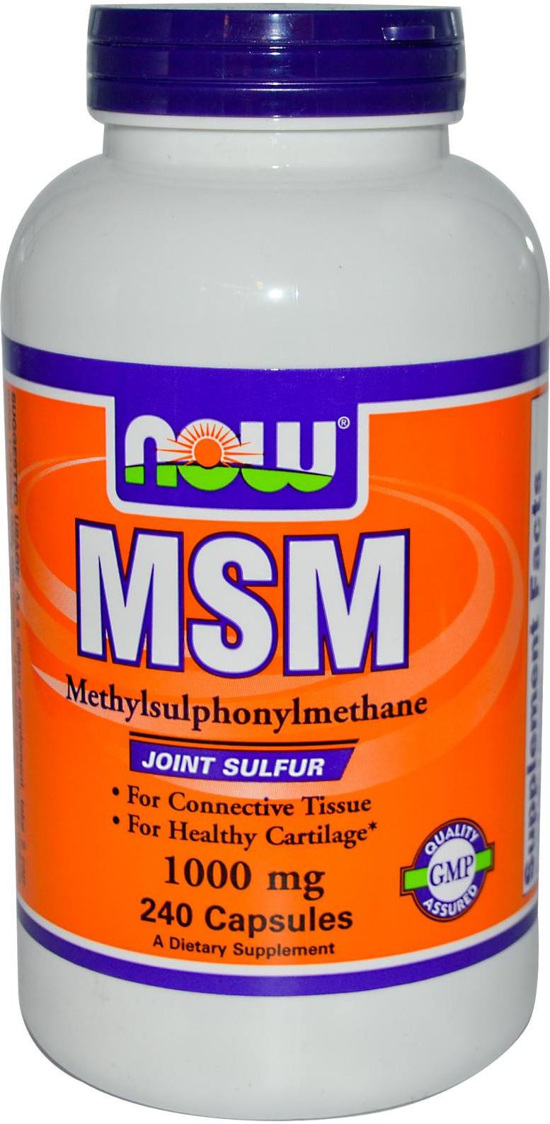 Now Msm 1000 Mg 120 Caps Now Msm 1000 Mg 120 Caps