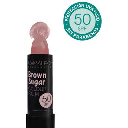 Camaleon Balsamo Labial Con Color Spf50 Marron Sugar