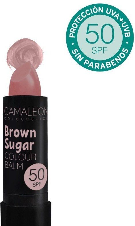Camaleon Balsamo Labial Con Color Spf50 Marron Sugar Camaleon Balsamo Labial Con Color Spf50 Marron Sugar