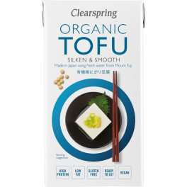 Clearspring Tofu Sedoso Japonés 300 G