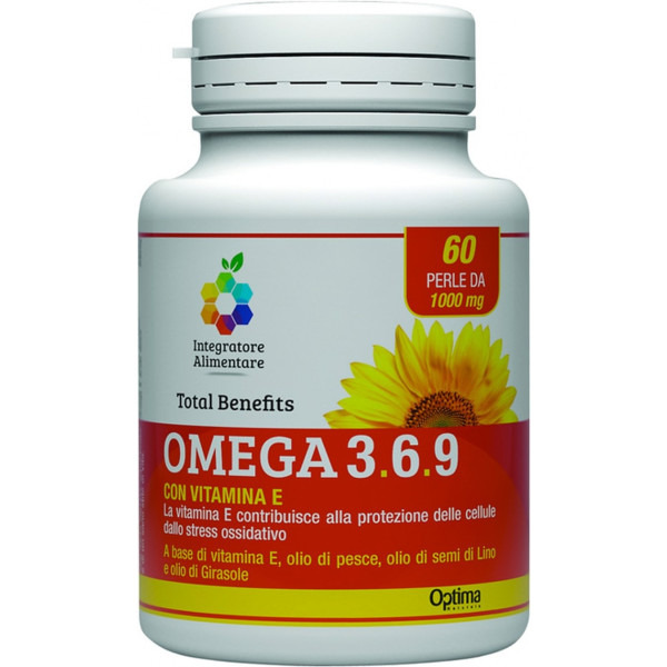 Colours Of Life Omega 3-6-9 Total Benefits 60 Perlas De 1000mg