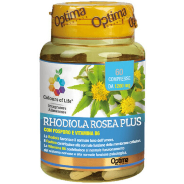Colours Of Life Rhodiola Rosea Plus 60 Tabletas