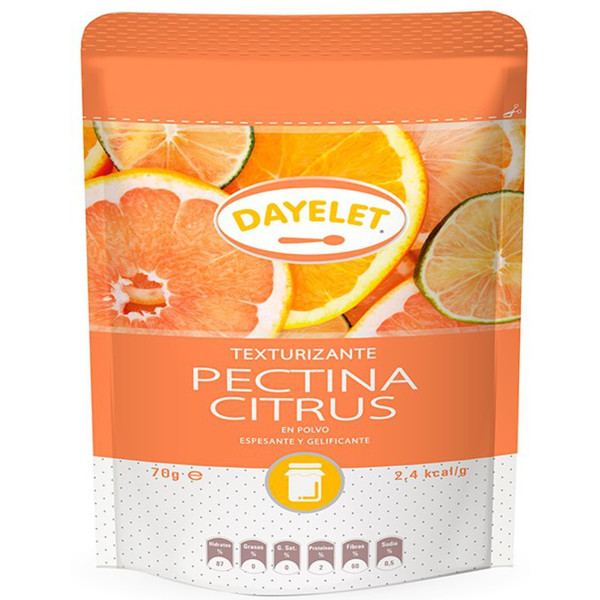 Dayelet Texturizante Pectina Citrus Sin Gluten 70 G