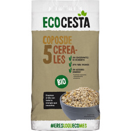 Ecocesta Copos De 5 Cereales 500 G