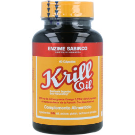 Enzimesab Aceite Krill 60 Caps