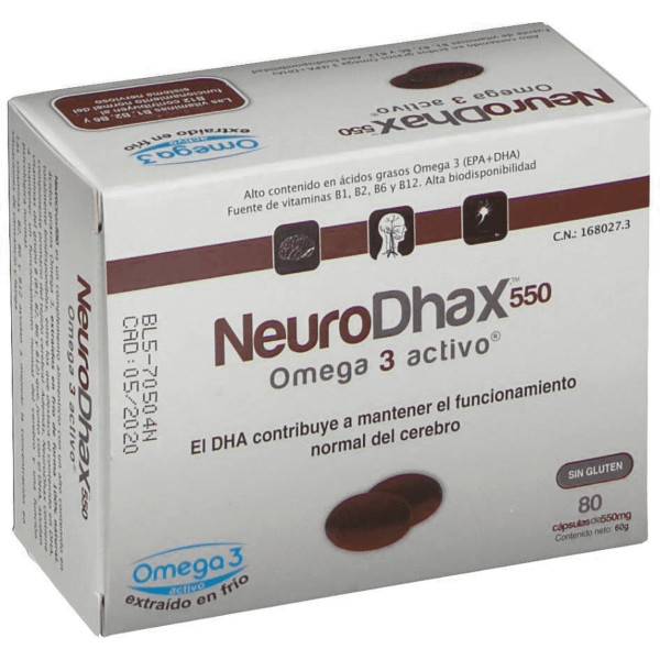 Epadhax Neurodhax 550 80 Caps