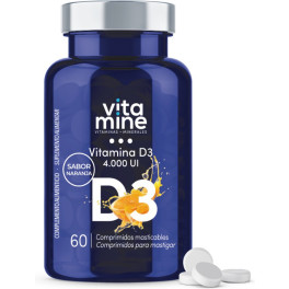 Herbora Vitamina D3 4000 Ui 60 Comp (naranja)