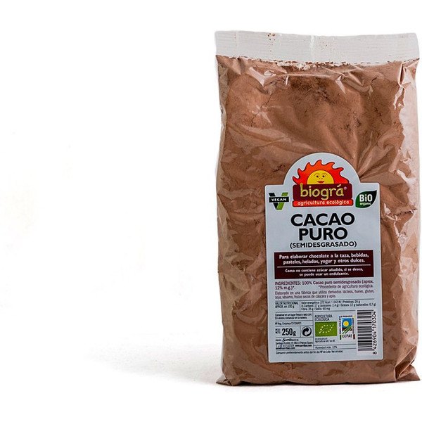 Sorribas Cacao Puro Biologico 250 Gr